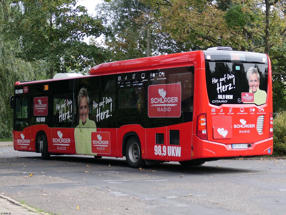 Mercedes Citaro III der VVR in Stralsund.