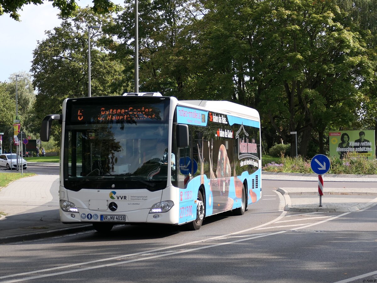 Mercedes Citaro III der VVR in Stralsund.