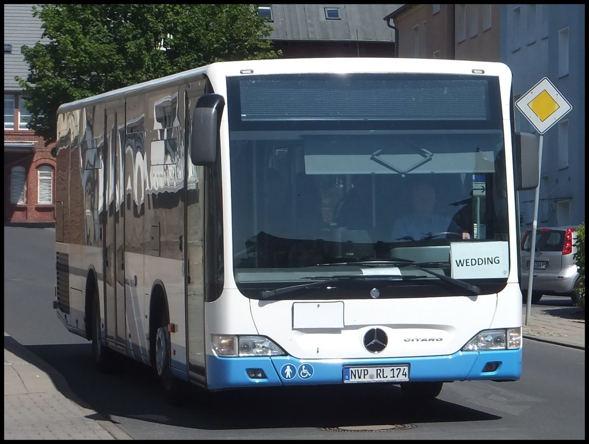 Mercedes Citaro K der VVR in Sassnitz.