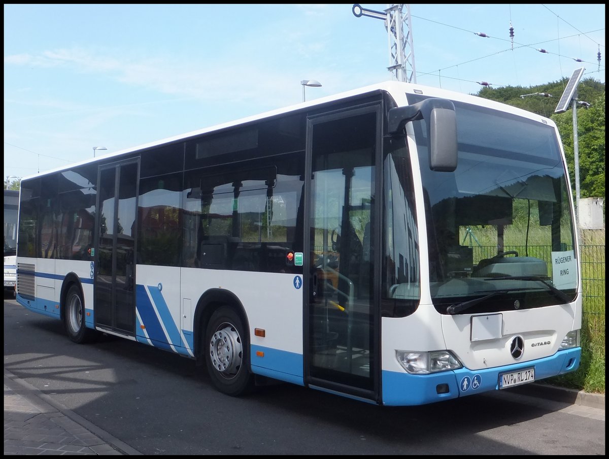 Mercedes Citaro K der VVR in Sassnitz.