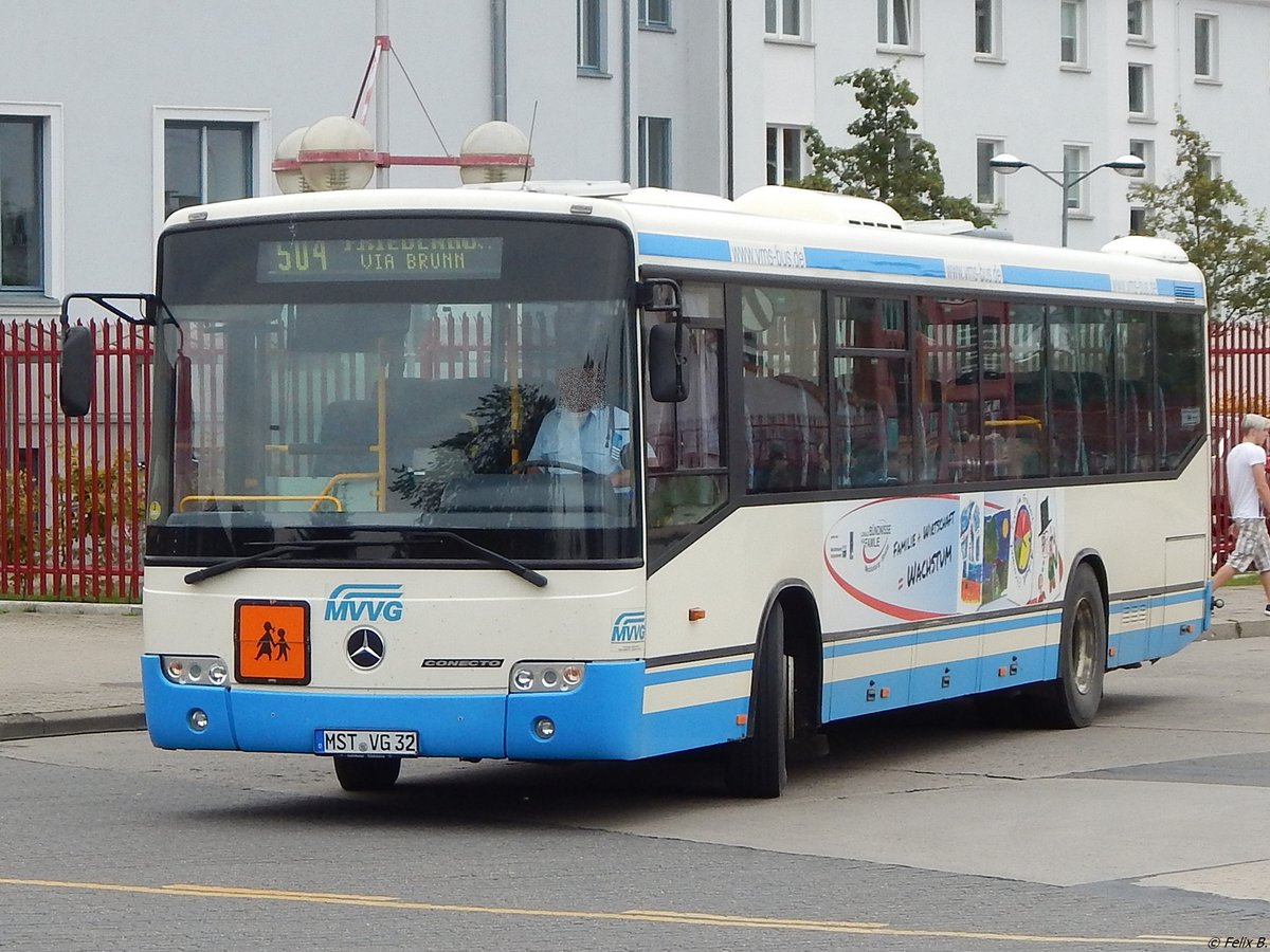 Mercedes Conecto der MVVG in Neubrandenburg. 