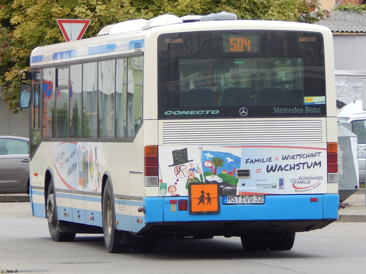 Mercedes Conecto der MVVG in Neubrandenburg. 