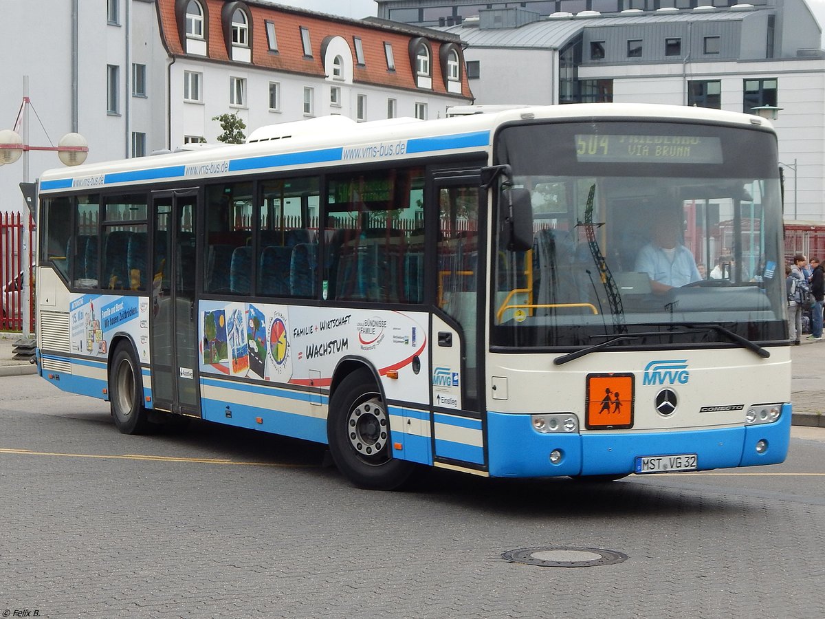 Mercedes Conecto der MVVG in Neubrandenburg.