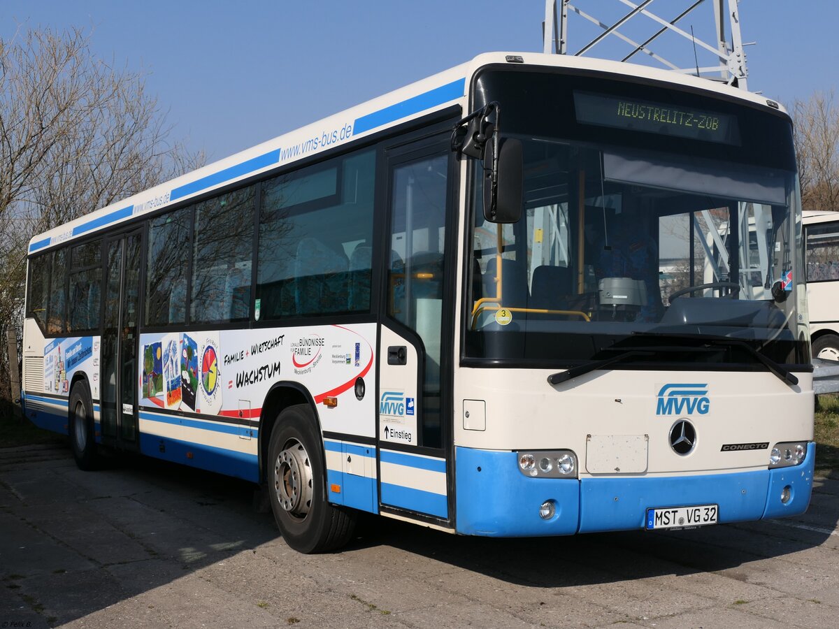 Mercedes Conecto der MVVG in Neubrandenburg. 