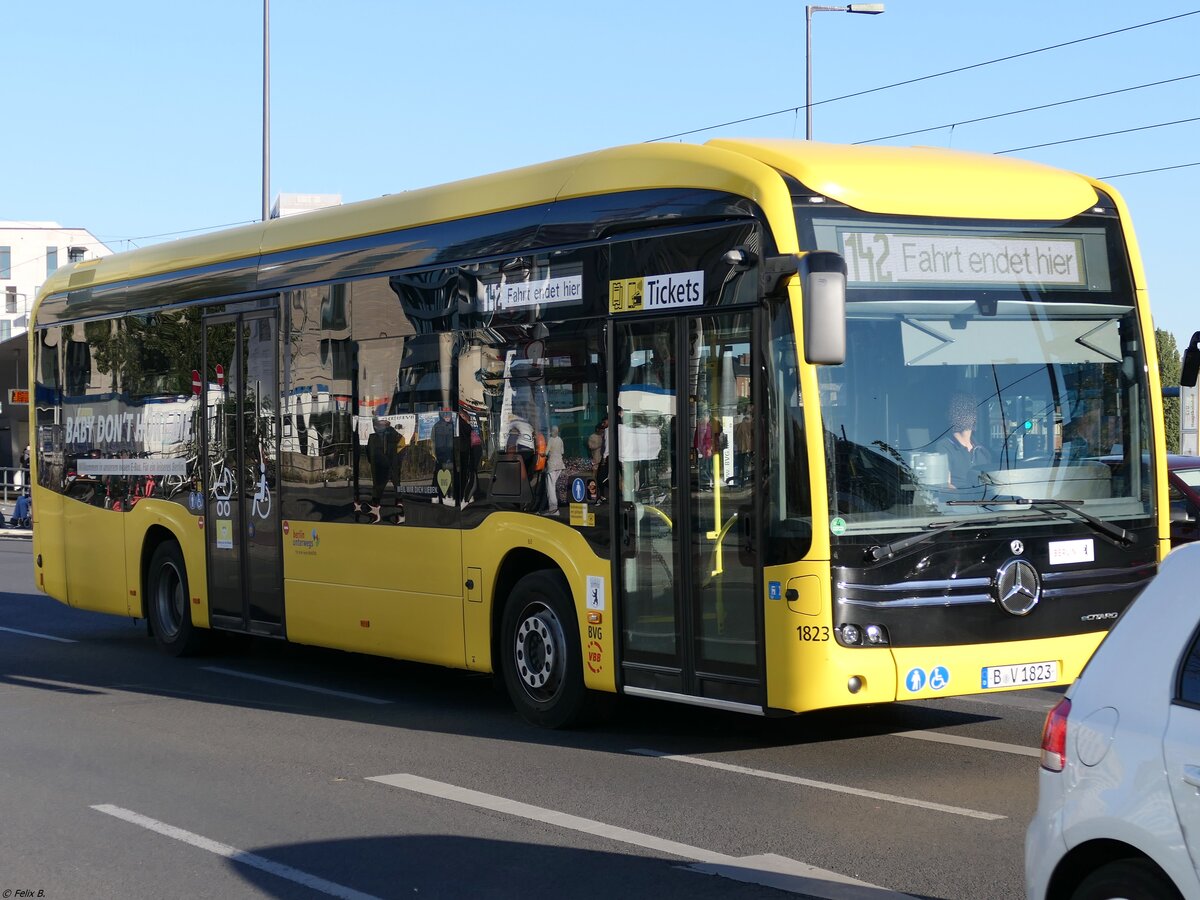 Mercedes eCitaro der BVG in Berlin.