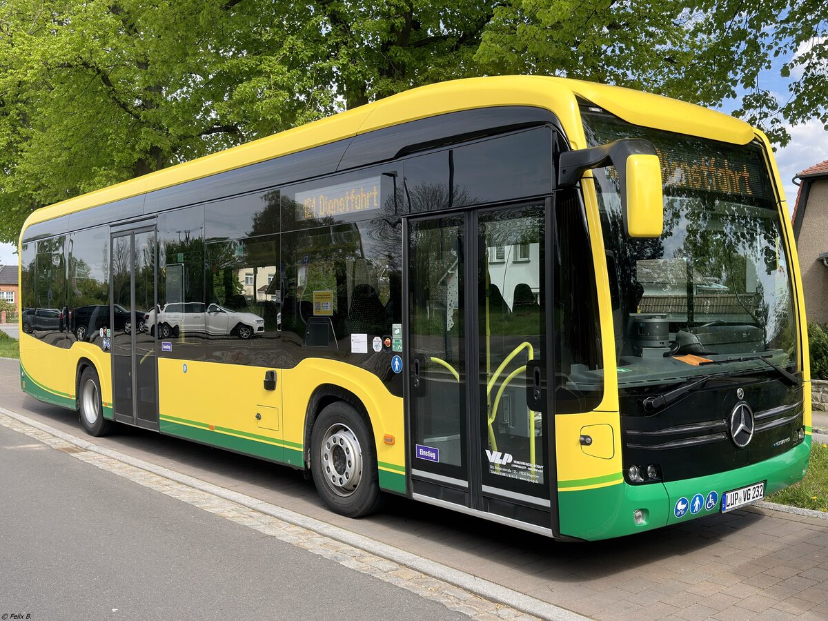 Mercedes eCitaro der Verkehrsgesellschaft Ludwigslust-Parchim mbH in Krakow am See.