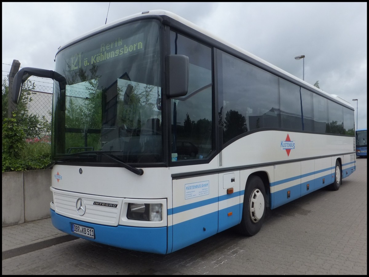 Mercedes Integro der Kstenbus GmbH in Rostock.