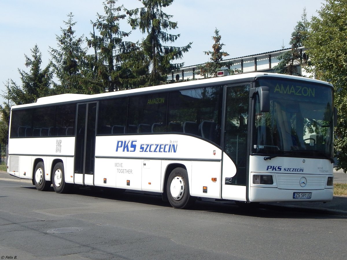 Mercedes Integro von PKS Szczecin aus Polen in Stettin.