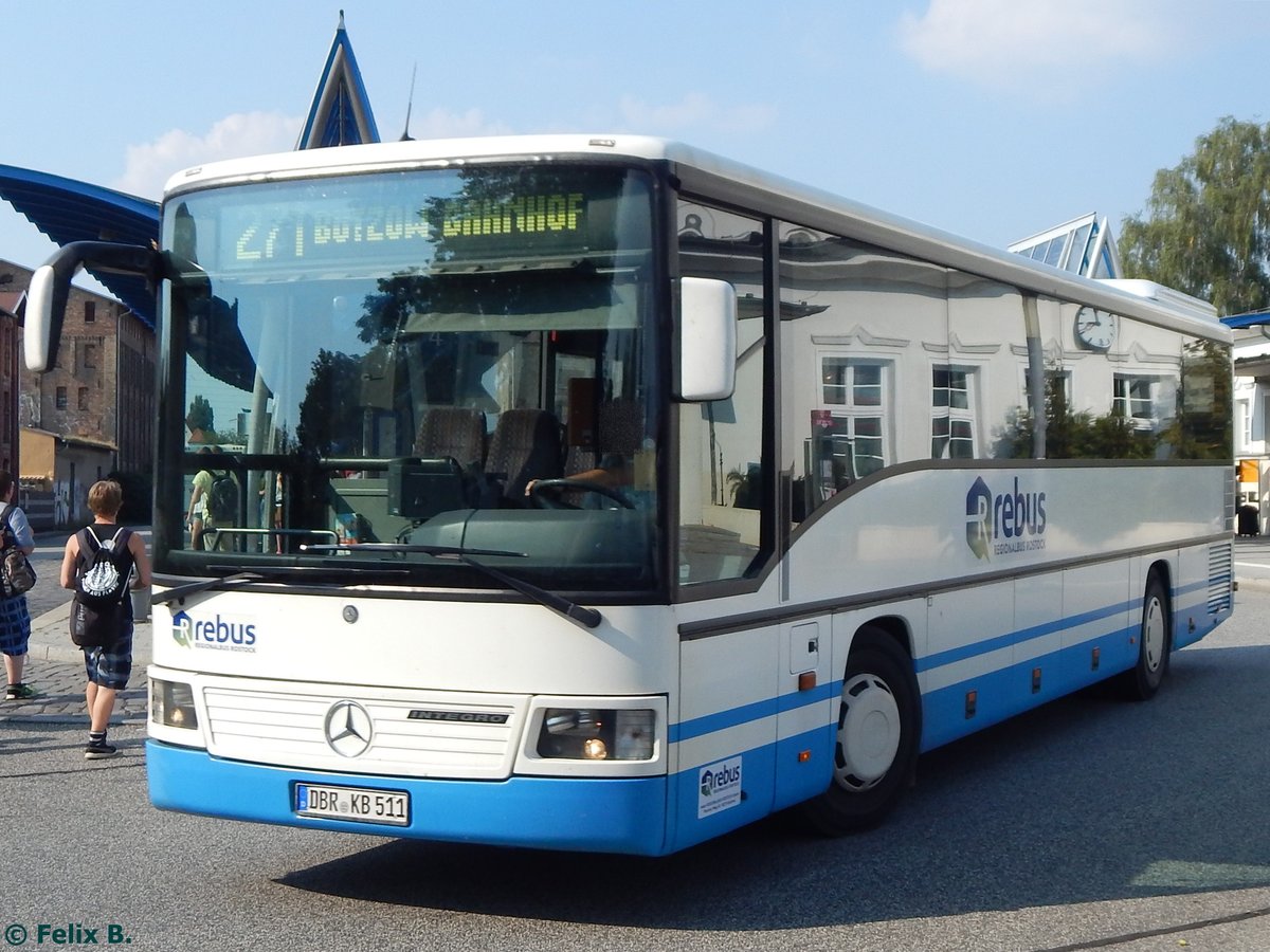 Mercedes Integro von Regionalbus Rostock in Güstrow.