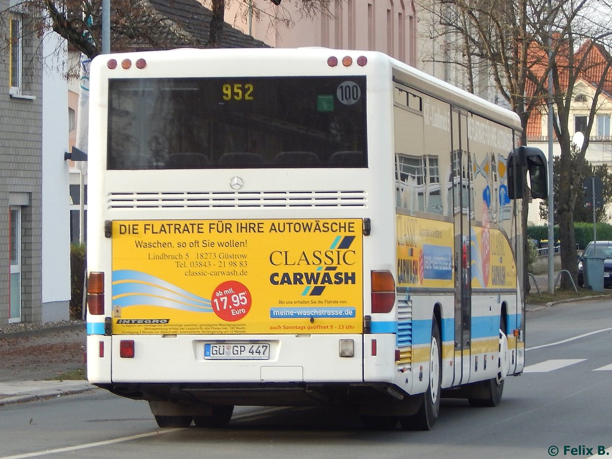 Mercedes Integro von Regionalbus Rostock in Gstrow.