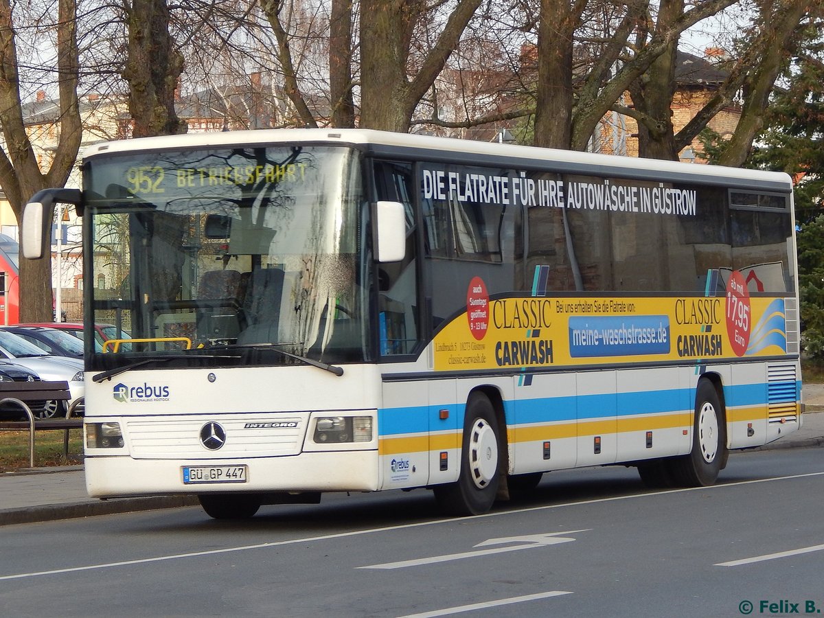 Mercedes Integro von Regionalbus Rostock in Gstrow.