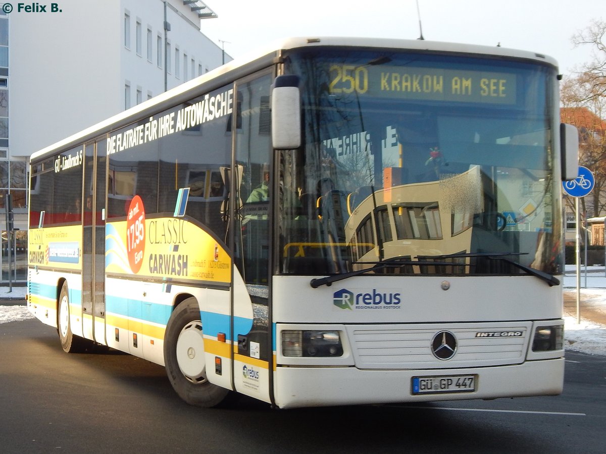 Mercedes Integro von Regionalbus Rostock in Güstrow.