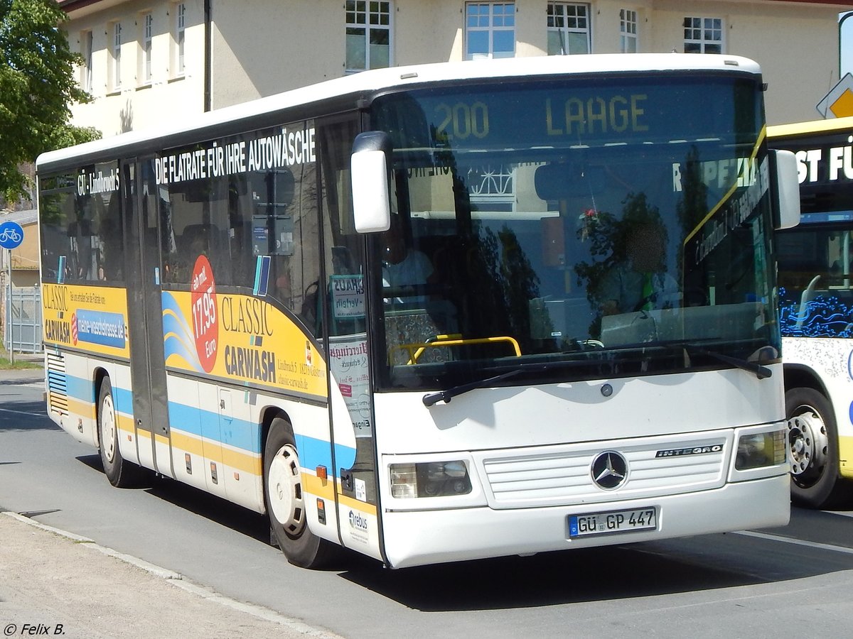 Mercedes Integro von Regionalbus Rostock in Güstrow.