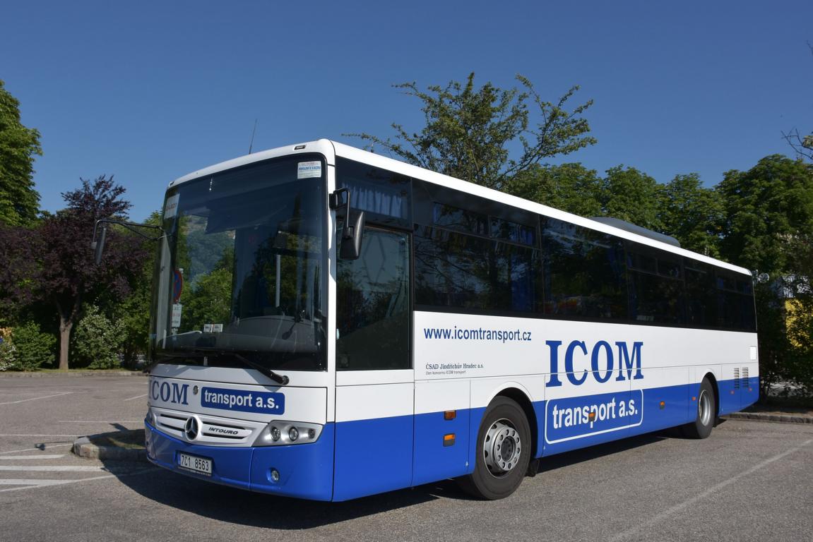 Mercedes Intouro von ICOMTRANSPORT.cz. 06-2018