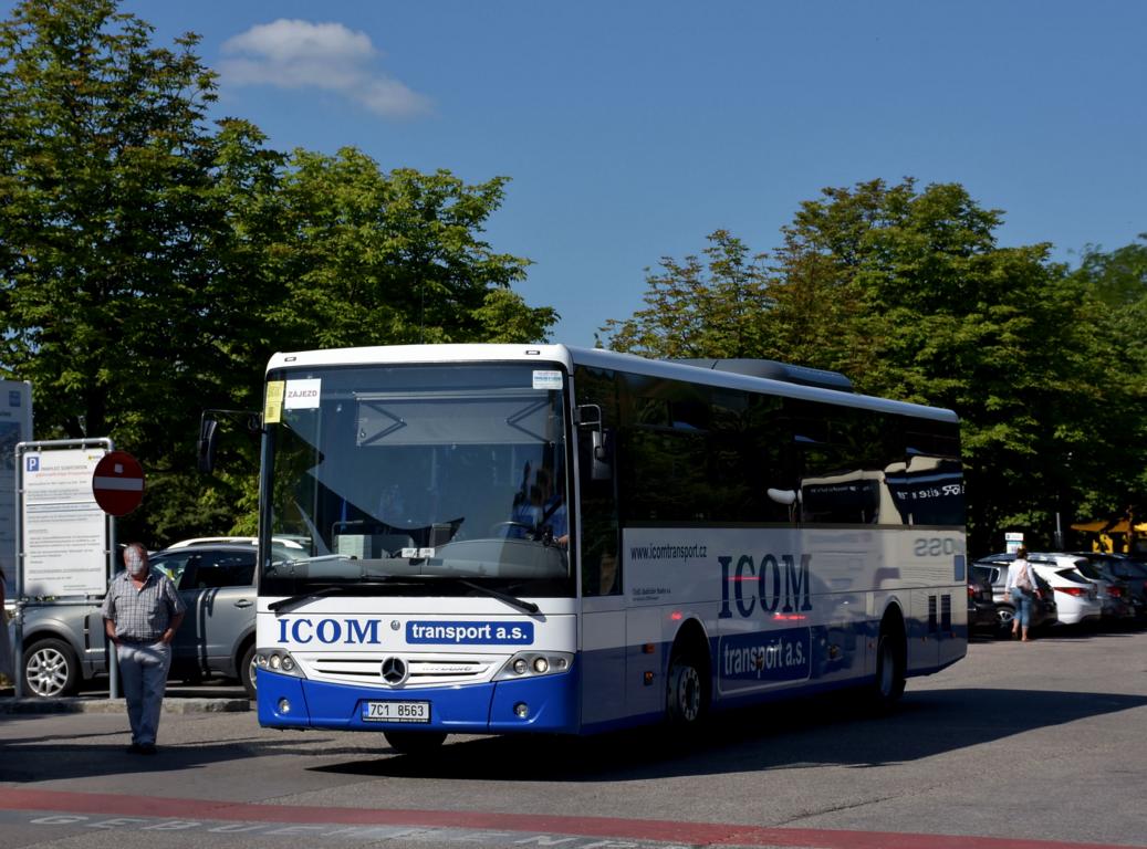 Mercedes Intouro von ICOMTRANSPORT.cz. 06-2018