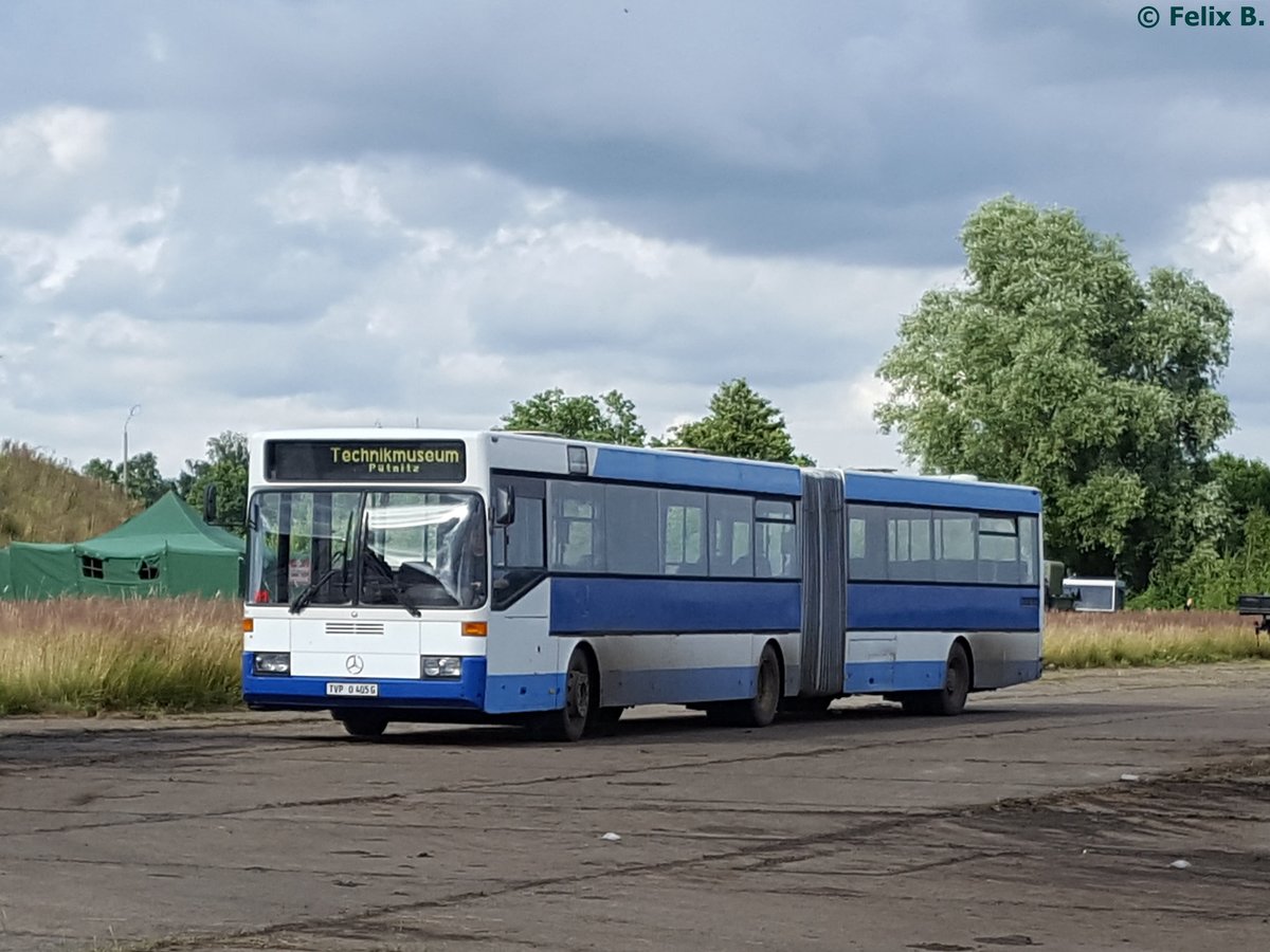 Mercedes O 405 vom Technikmuseum Ptnitz in Ptnitz.