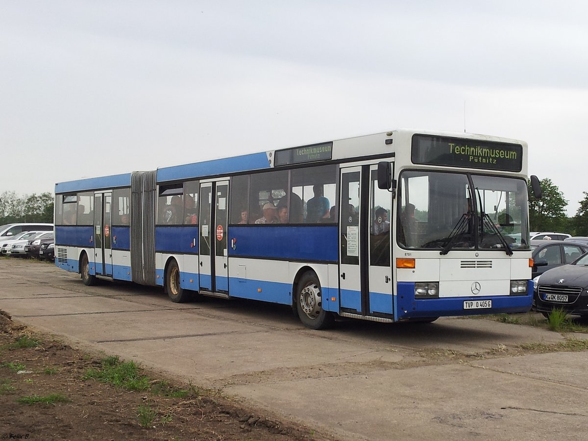 Mercedes O 405 vom Technikmuseum Ptnitz in Ptnitz.