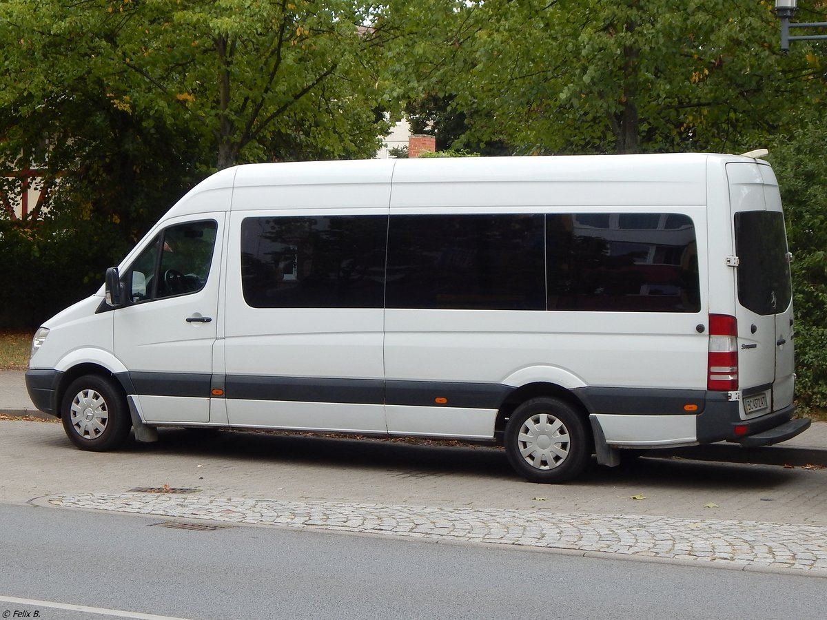 Mercedes Sprinter aus der Ukraine in Neubrandenburg.