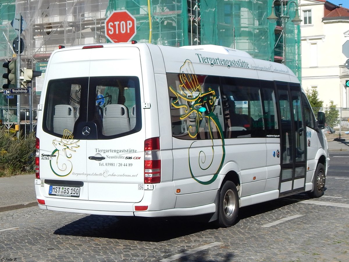 Mercedes Sprinter von Becker-Strelitz Reisen aus Deutschland in Neustrelitz.