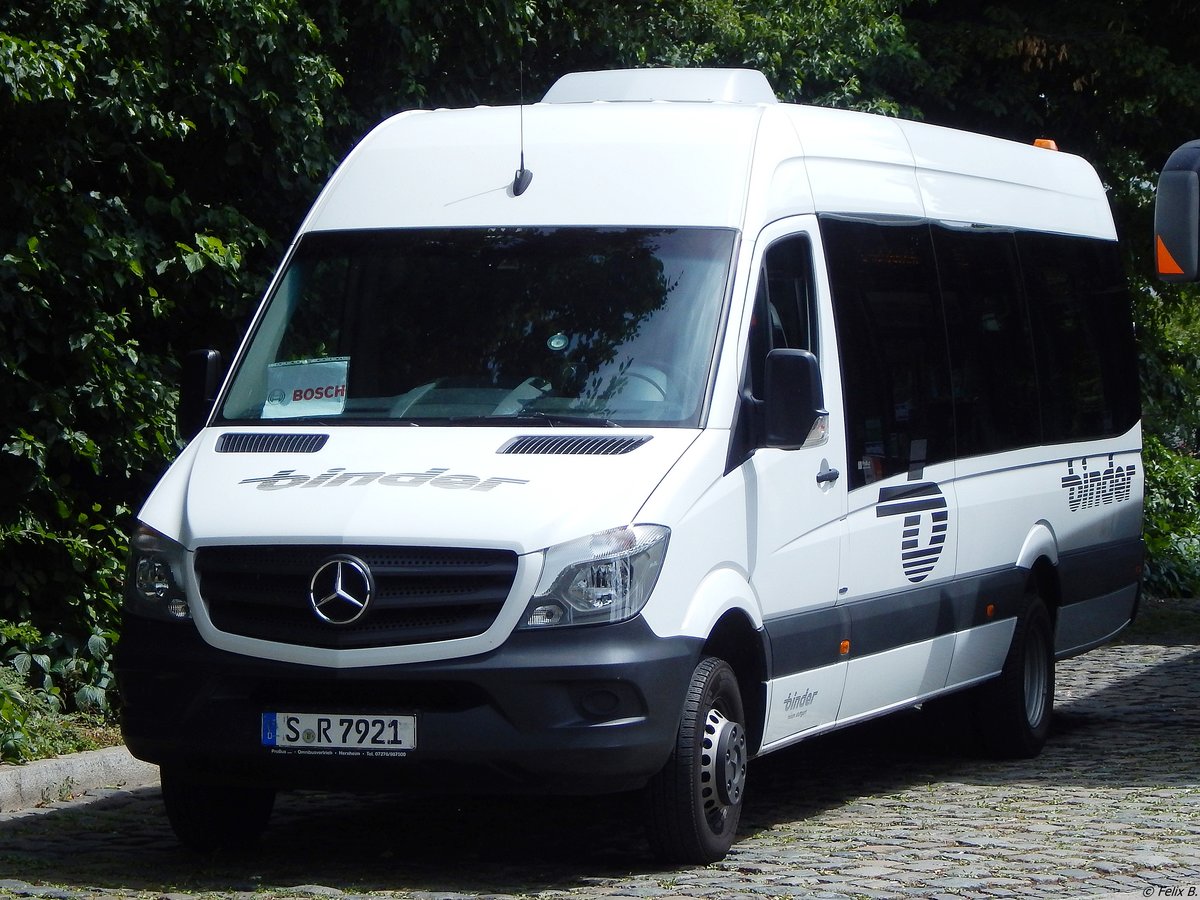 Mercedes Sprinter von Binder aus Deutschland in Ludwigsburg.