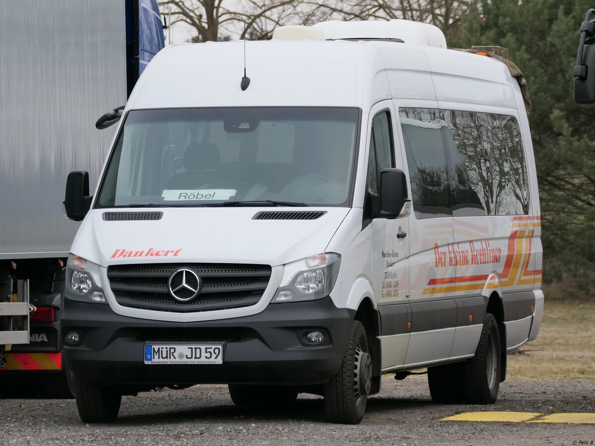 Mercedes Sprinter von Dankert aus Deutschland in Rechlin.