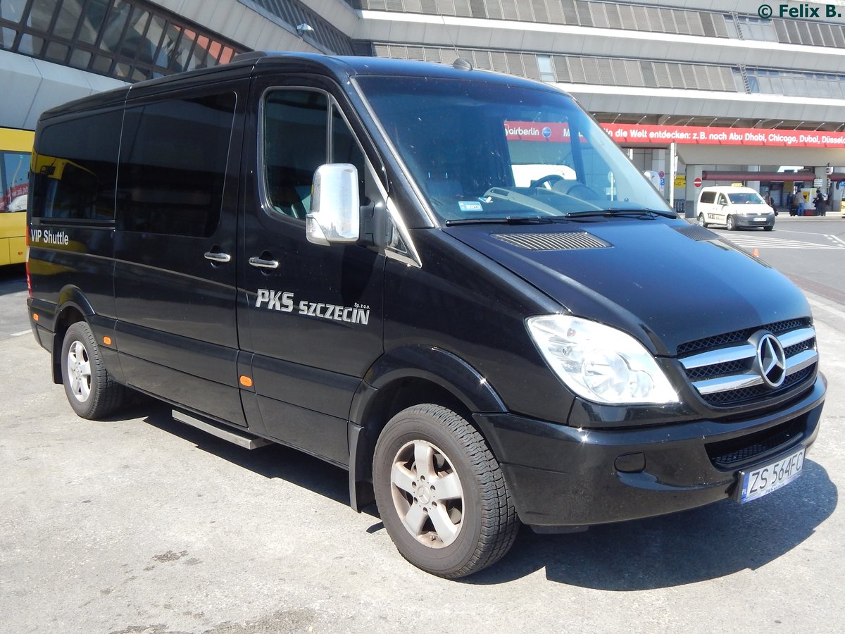 Mercedes Sprinter von PKS Szczecin aus Polen in Berlin.