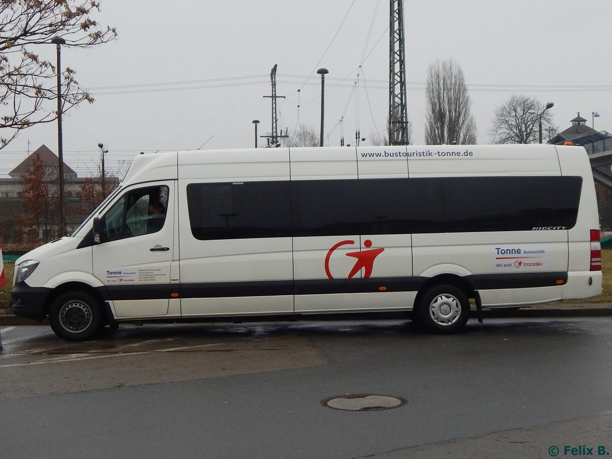 Mercedes Sprinter von Tonne aus Deutschland in Neubrandenburg. 