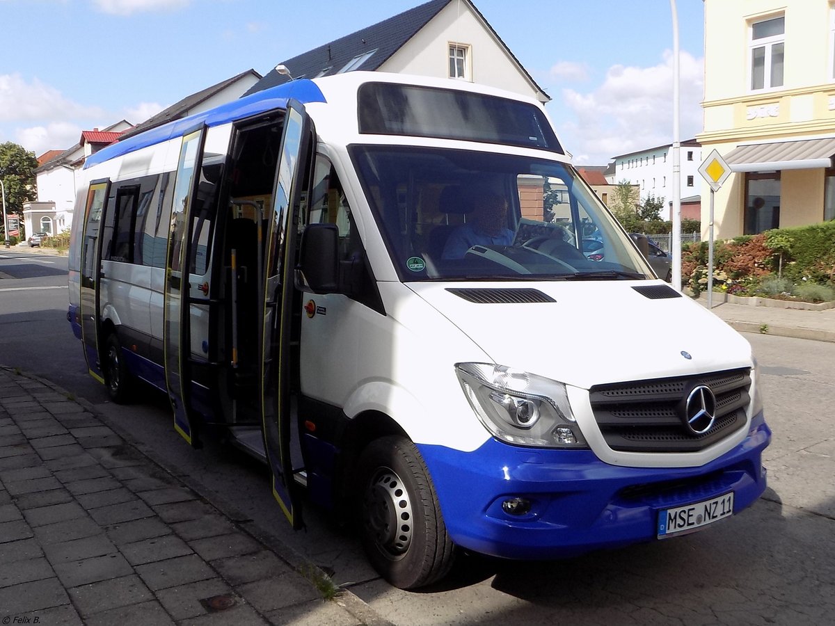 Mercedes Sprinter von Tonne aus Deutschland in Neubrandenburg. 