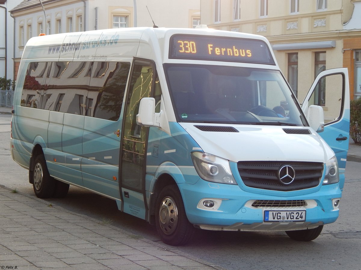 Mercedes Sprinter der VVG in Neubrandenburg.