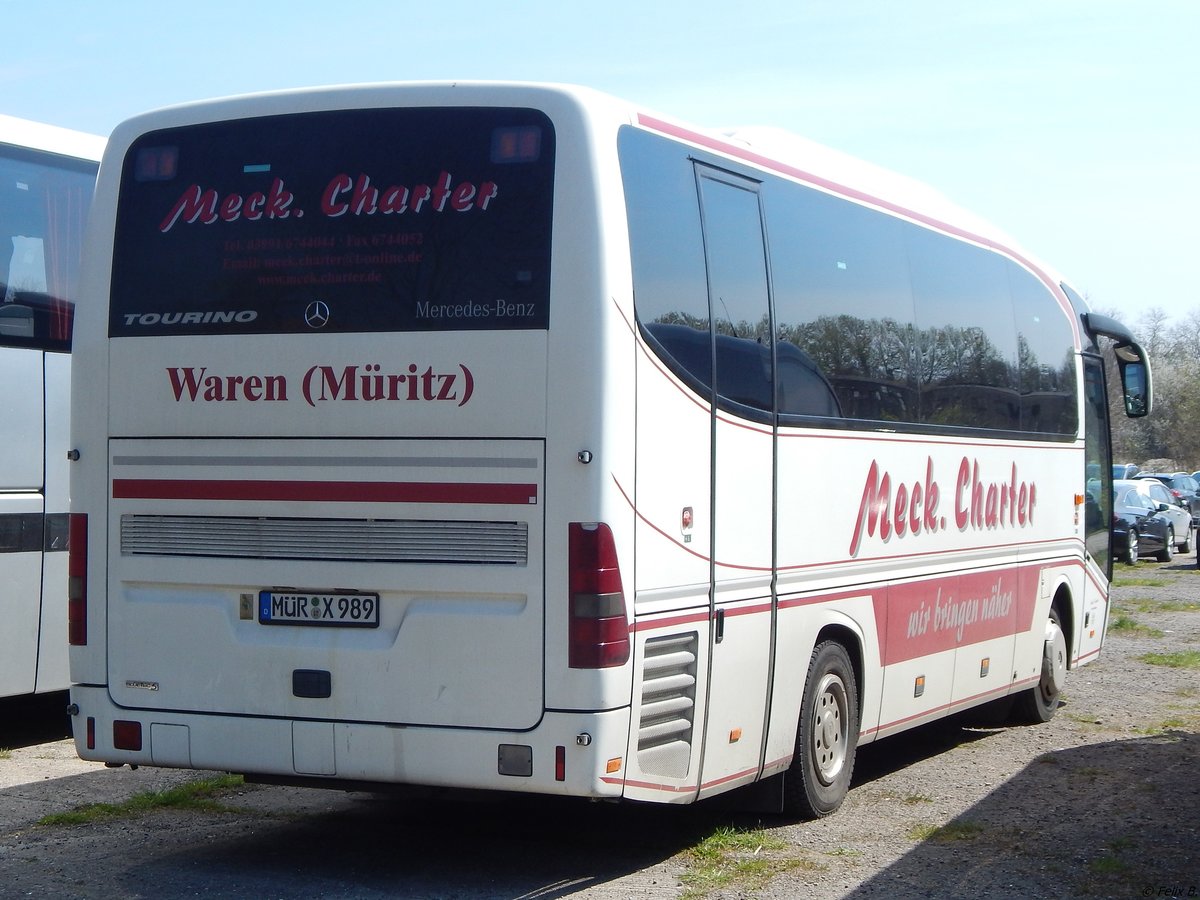 Mercedes Tourino von Meck. Charter aus Deutschland in Sassnitz.