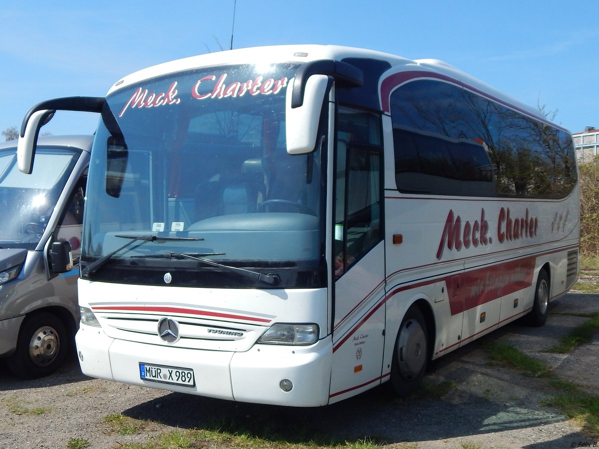 Mercedes Tourino von Meck. Charter aus Deutschland in Sassnitz.