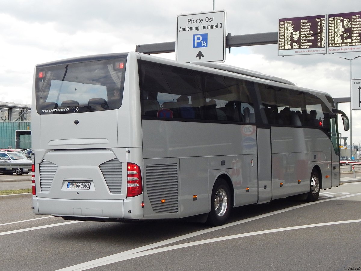 Mercedes Tourismo von Beck Bus Reisen aus Deutschland in Stuttgart.