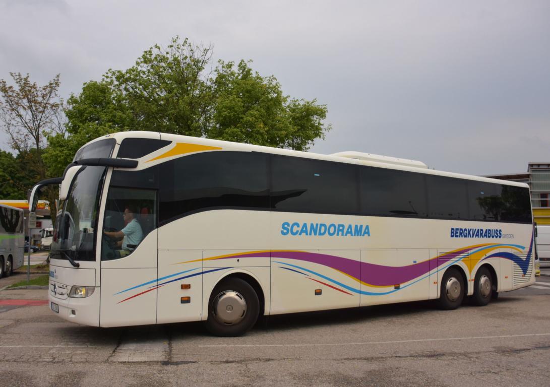 Mercedes Tourismo von Bergkvarabus aus Schweden 2018 in Krems.