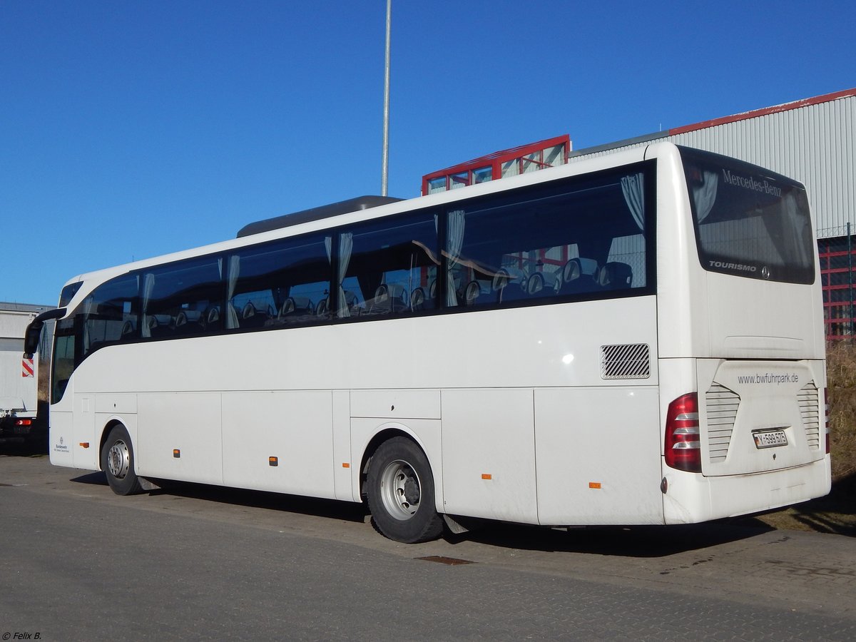 Mercedes Tourismo der Bundeswehr in Neubrandenburg.