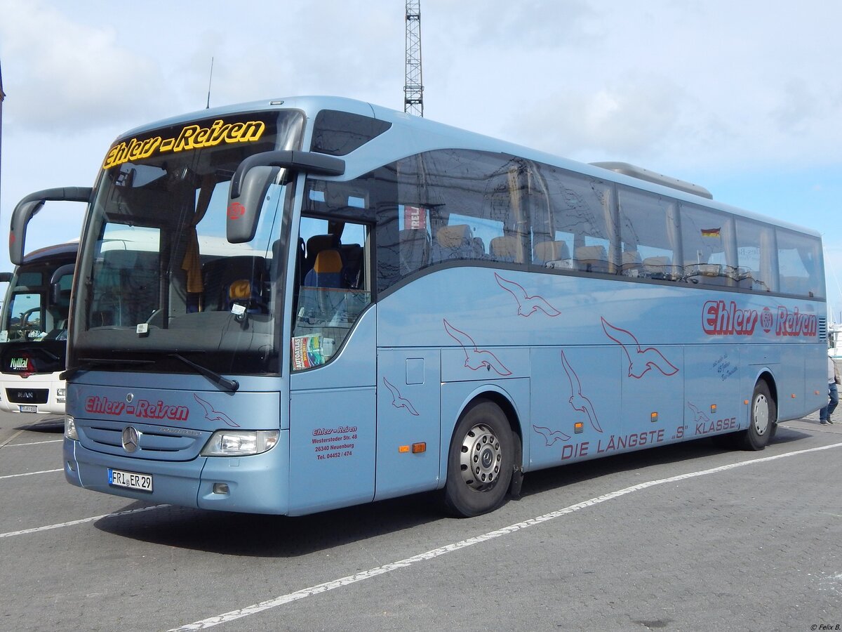 Mercedes Tourismo von Ehlers-Reisen aus Deutschland in Stralsund.