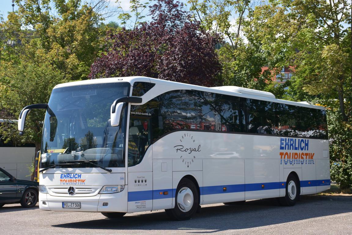 Mercedes Tourismo von Ehrlich Reisen aus der BRD 06/2017 in Krems.