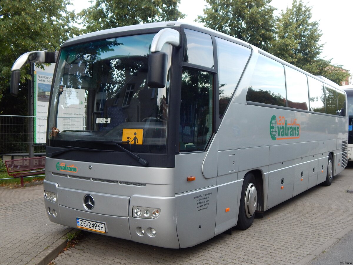 Mercedes Tourismo von Evatrans aus Polen in Neubrandenburg.