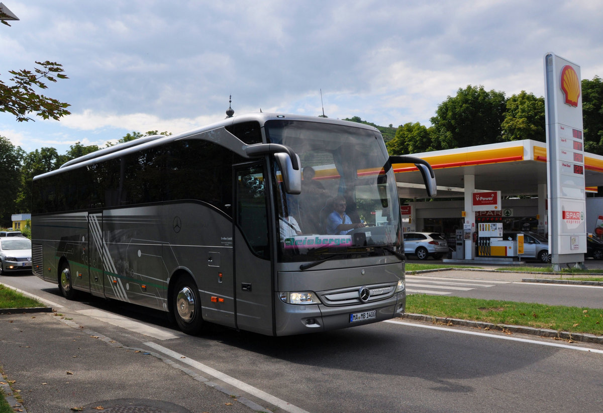 Mercedes Tourismo der EVO Bus GmbH aus der BRD hier in Krems.