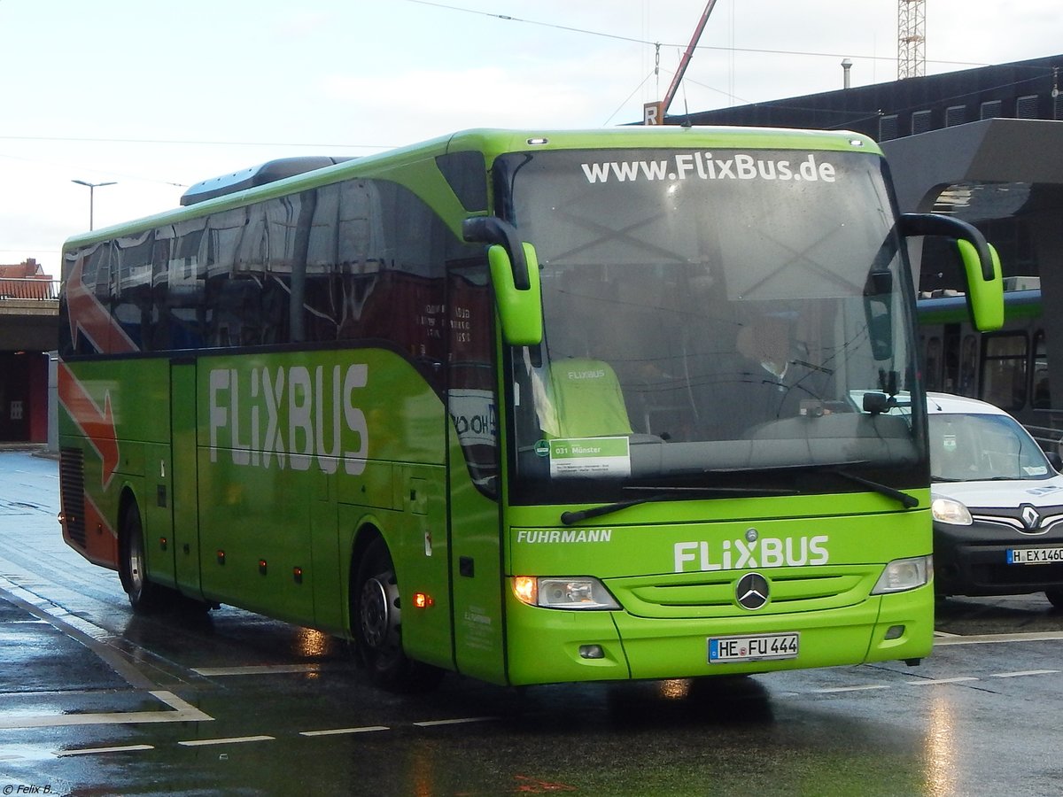 Mercedes Tourismo von Flixbus/Fuhrmann aus Deutschland in Hannover.