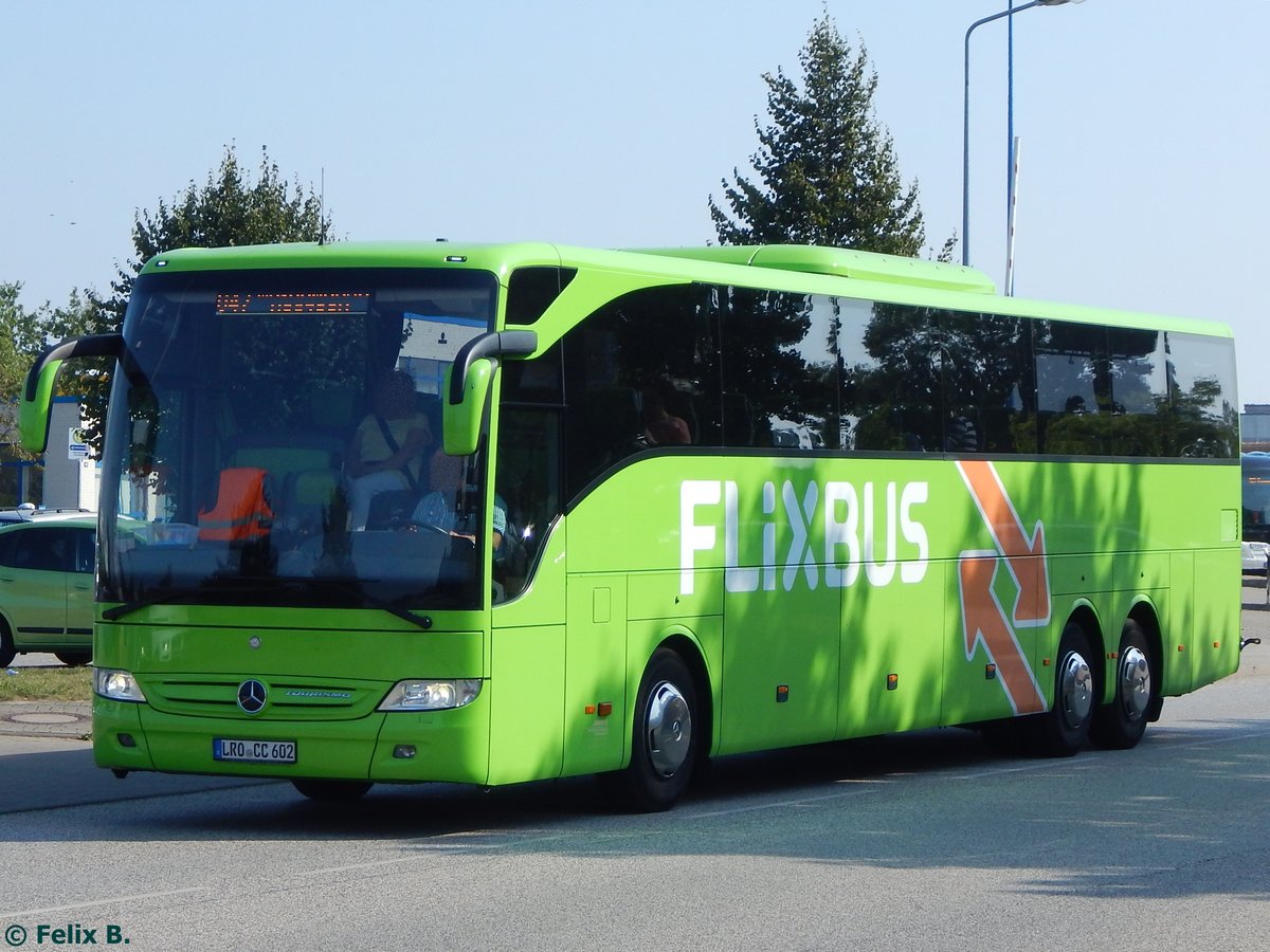 Mercedes Tourismo von Flixbus/Joost's aus Deutschland in Rostock.