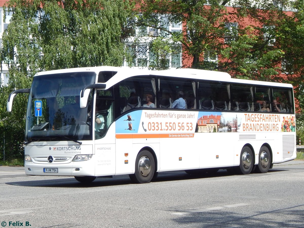 Mercedes Tourismo von H. Kortschlag Fahrservice aus Deutschland in Potsdam.