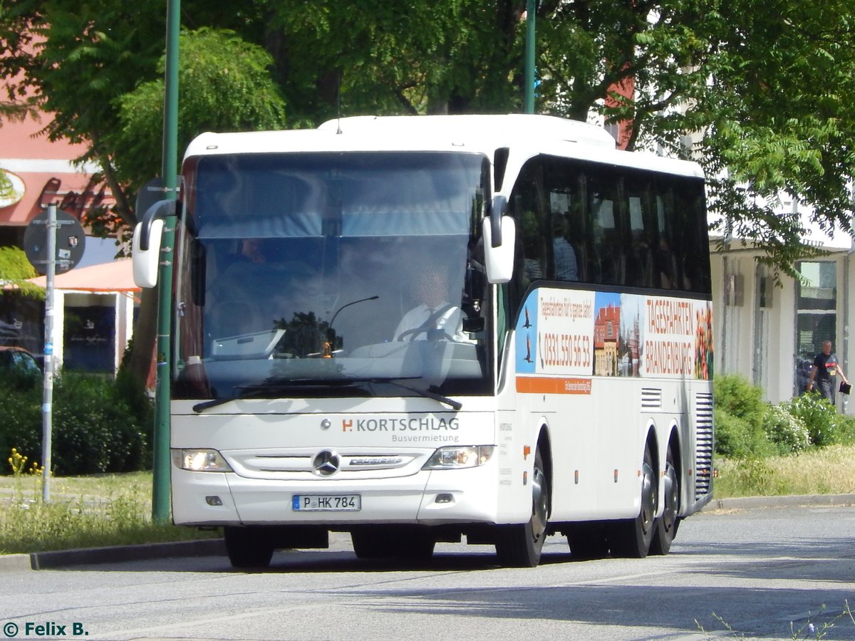 Mercedes Tourismo von H. Kortschlag Fahrservice aus Deutschland in Potsdam.