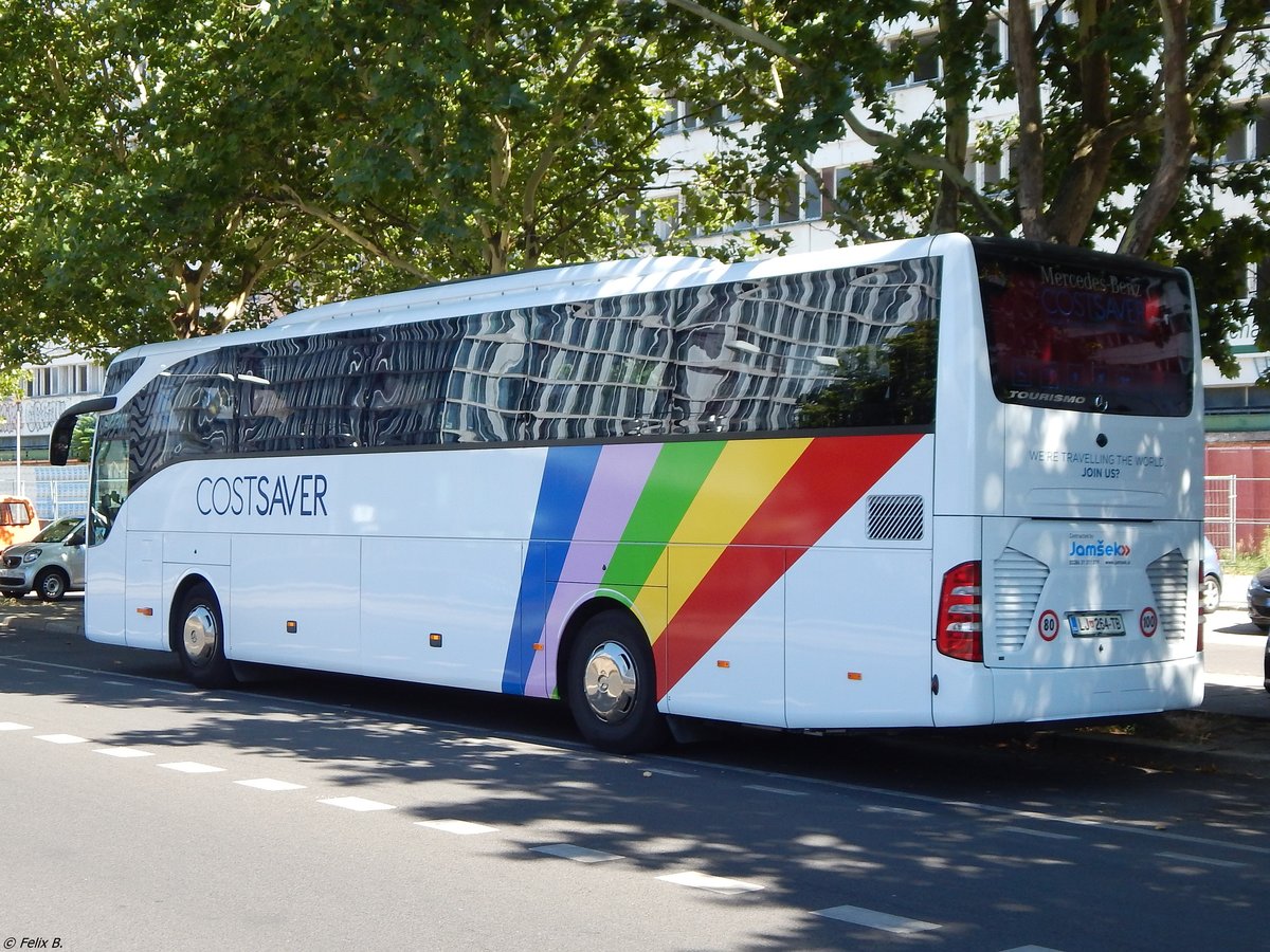 Mercedes Tourismo von Jamšek d.o.o. aus Slowenien in Berlin.