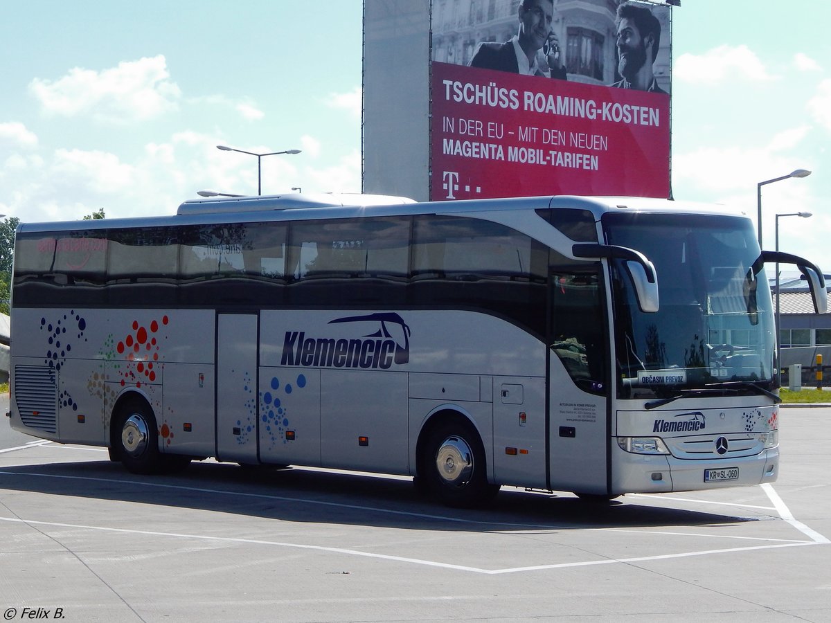 Mercedes Tourismo von Klemencic aus Slowenien in Berlin.