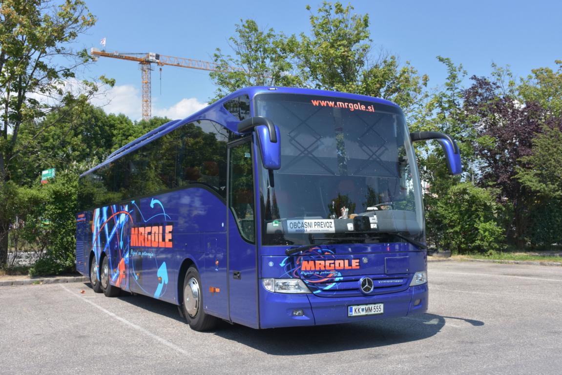 Mercedes Tourismo von MRGOLE Reisen.si.