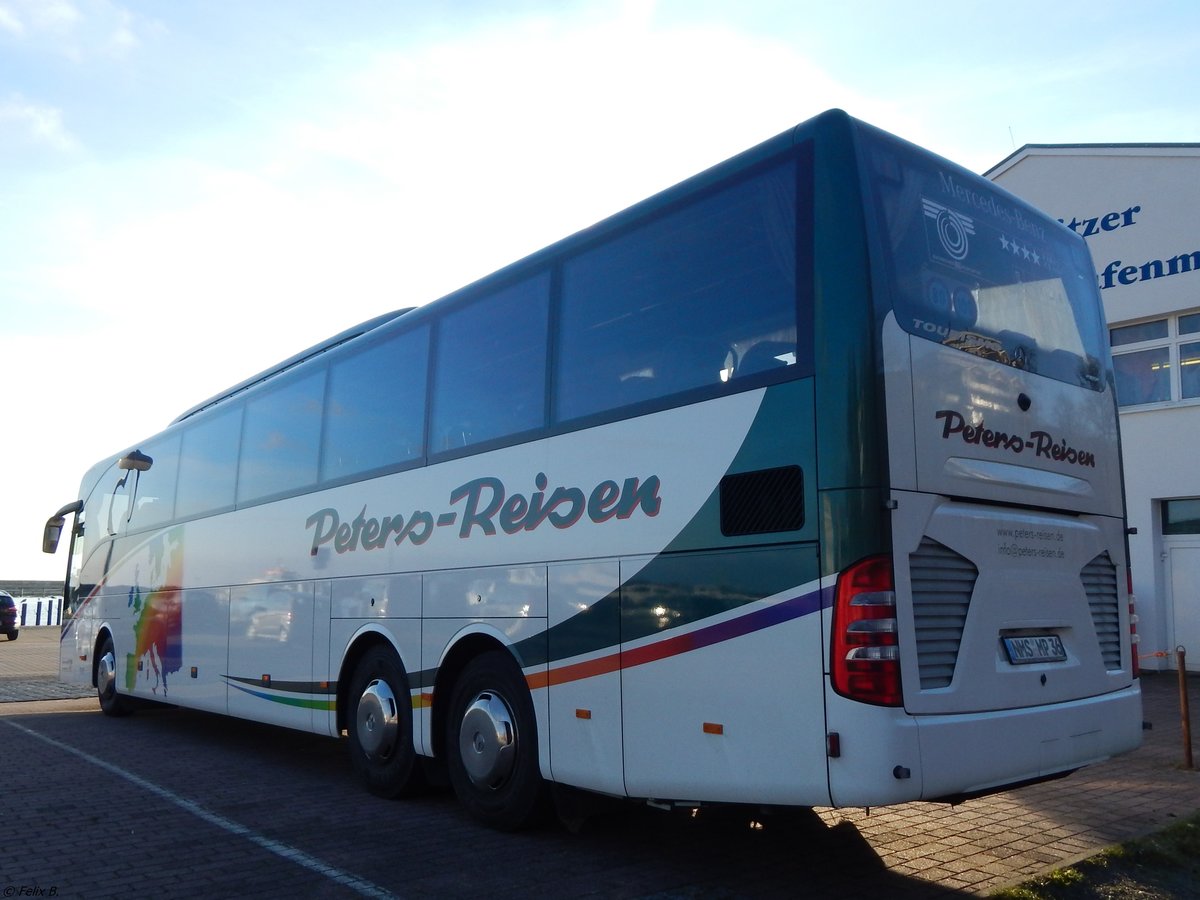 Mercedes Tourismo von Peters-Reisen aus Deutschland in Sassnitz.