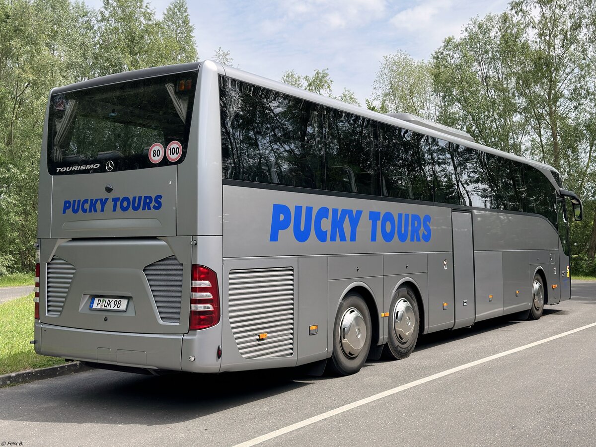 Mercedes Tourismo von Pucky Tours aus Deutschland in Plau am See.