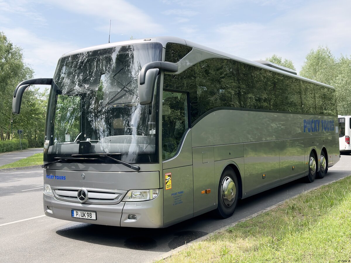 Mercedes Tourismo von Pucky Tours aus Deutschland in Plau am See.