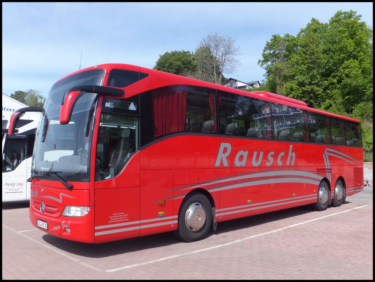 Mercedes Tourismo von Rausch aus Deutschland im Stadthafen Sassnitz.