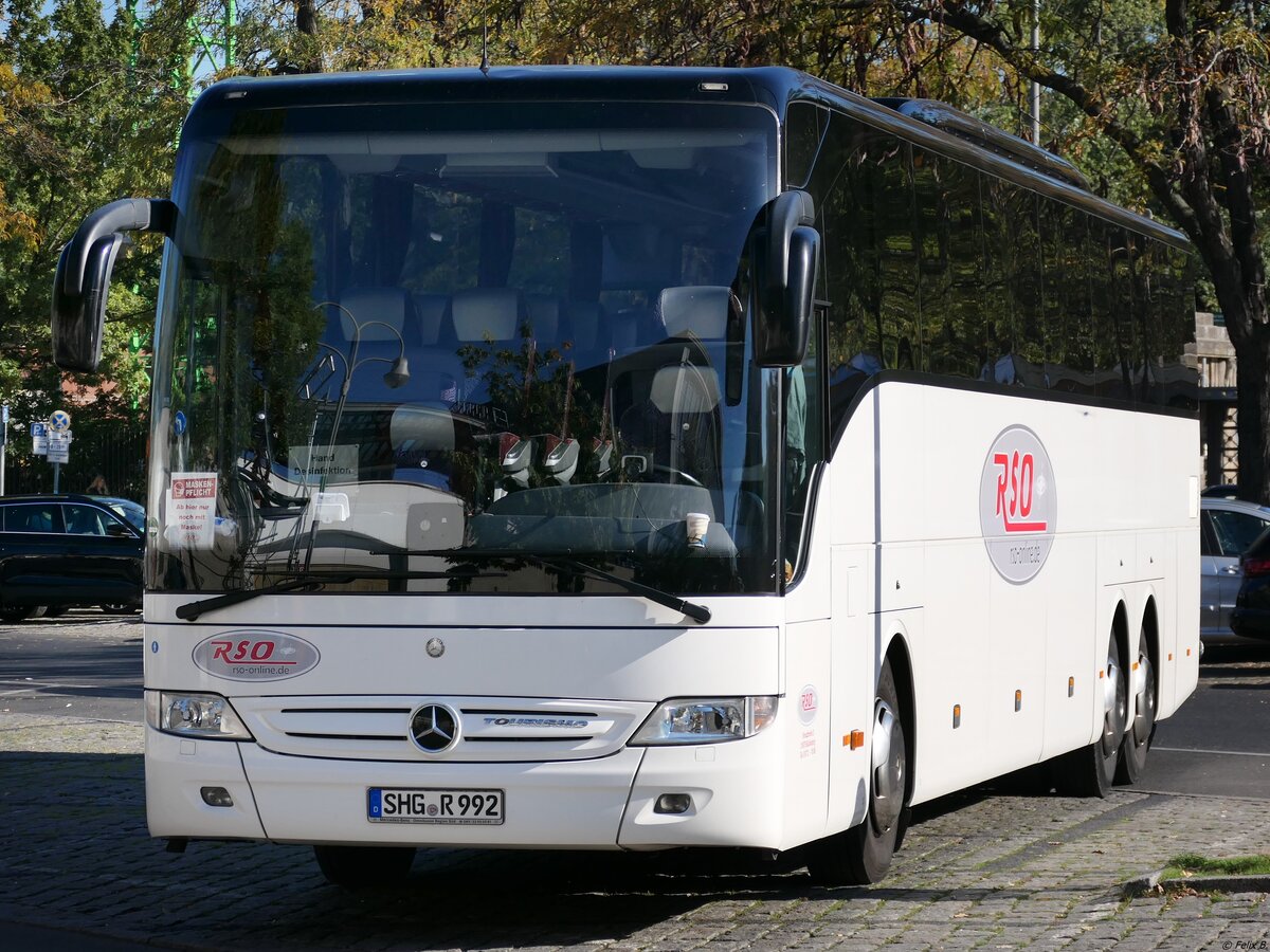 Mercedes Tourismo von Rottmann & Spannuth Omnibusverkehre aus Deutschland in Berlin.